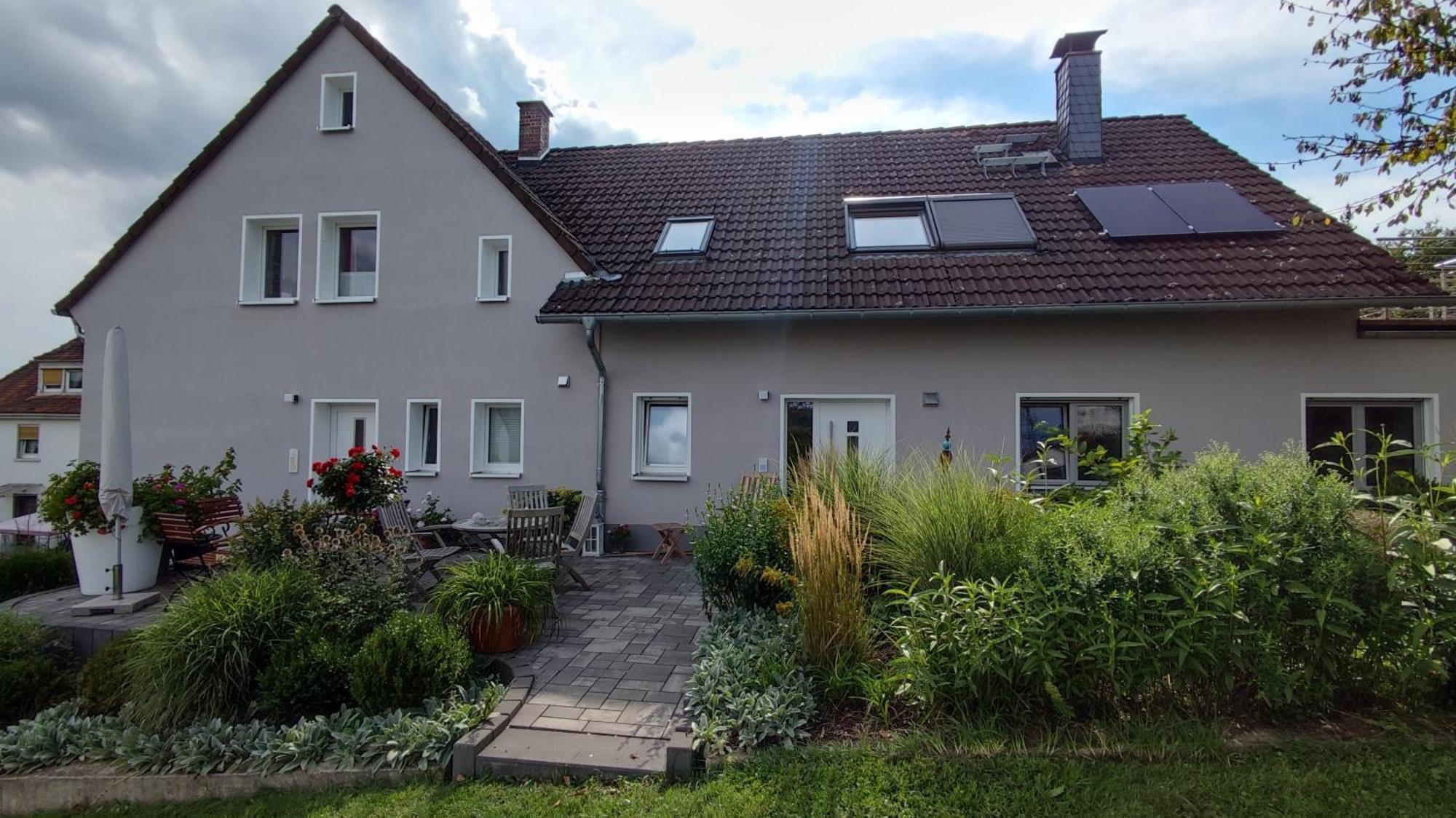 Ferienwohnung Naumann Schotten Exteriör bild